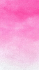 Fototapeta premium Gentle pink and white gradient background with soft watercolor texture. This abstract art provides simple, beautiful, and delicate backdrop for any creative design or wallpaper
