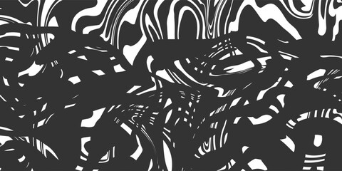 Abstract optical illusion seamless pattern. Psychedelic waves print background. 1970s trippy seamless pattern. Marble acrylic pattern, wood texture, watercolor marble background.