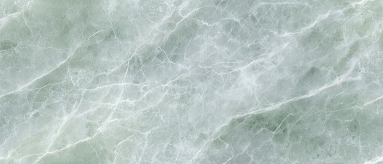Fototapeta premium Sage green marble background, seamless pattern, tileable marble texture, natural stone with veins - calming, peaceful & light green aesthetic.