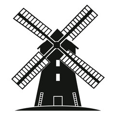 Minimalist Silhouette of a Traditional Design Banner