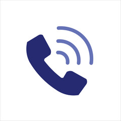 call icons. simple colored vector