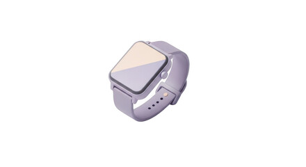 Lavender Smartwatch Mockup Modern Design