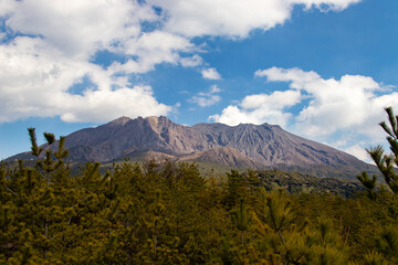 桜島の御岳