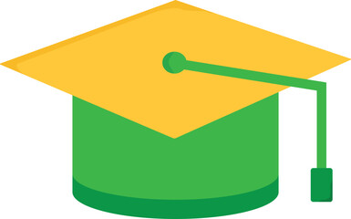 Graduation Cap Vector Illustration