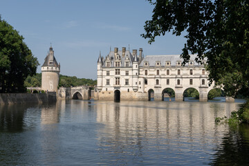 Château de Chenonceau dans le Val de Loire - France - Europe