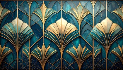 Art Deco panel design