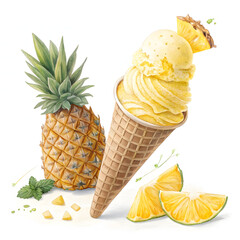 ice cream cones