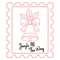 Christmas Bell Stamp
