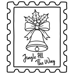 Christmas Bell Stamp
