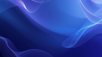 abstract blue waves
