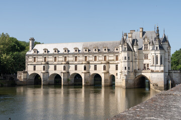 Fototapeta premium Château de Chenonceau dans le Val de Loire - France - Europe