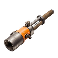 Pipe threading die head isolated on transparent background