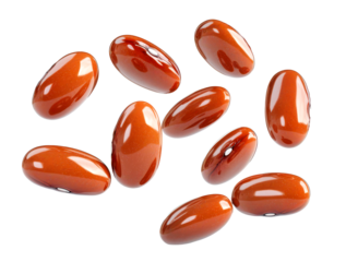 Realistic Boston Baked Beans Isolate on Transparent Background, cutout, png