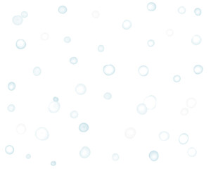 Light Blue Soap Bubble Background with Clean Natural Wellness Feel