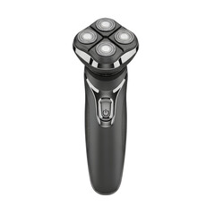 Modern Electric Shaver With Multiple Rotating Heads