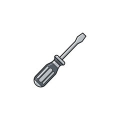 screwdriver isolated on white background