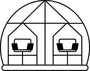 vector illustration of a house