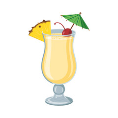 Photorealistic illustration of a tropical fruit