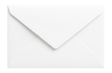 White paper envelope.
