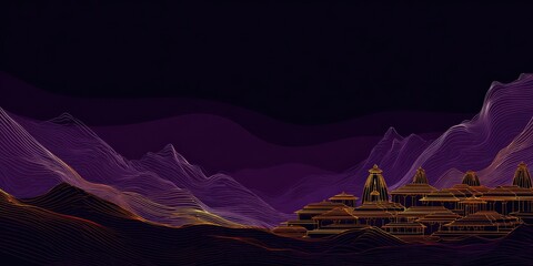 Diwali celebration background banner. Festival of lights.