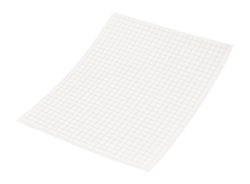 Graph paper with grid lines.