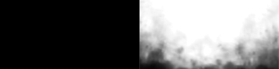 Abstract black and white png overlay featuring soft gradients and textures, creating a moody atmosphere for artistic design and creative projects with copy space