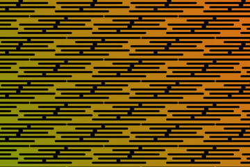 Black Lines and Dots Pattern Gradient Background Abstract Design