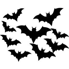 vector illustration of a bat
