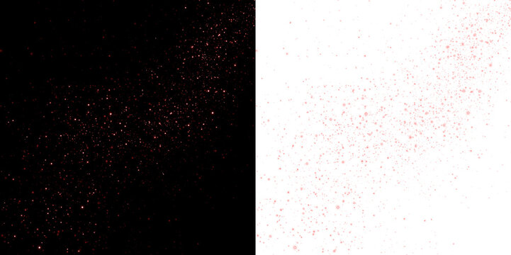 Pink glitter overlay on contrasting black and white backgrounds, creating a vibrant texture for design projects, enhancing visual appeal and creativity in digital art