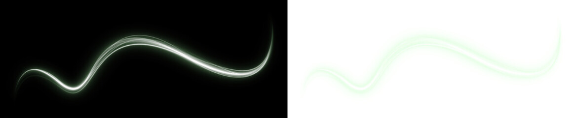Abstract light wave png overlay with soft glowing edges on dark and light backgrounds, perfect for creative design projects and visual storytelling elements