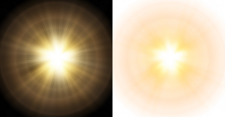 Radiant light burst overlay with soft gradients and dynamic rays, creating a vibrant atmosphere for artistic design and visual storytelling in various applications