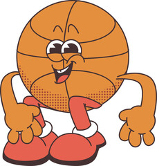 Basketball Ball Mascot