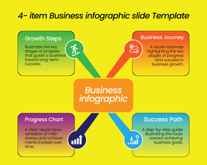 Business Infographic Template Vector