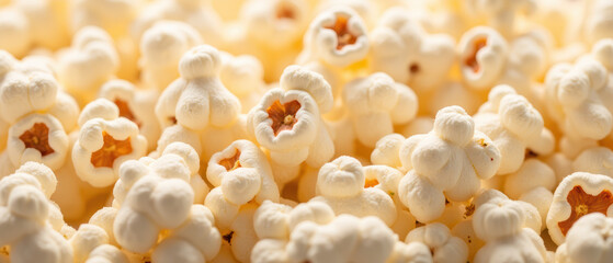 Fresh popcorn kernels create delightful and fluffy snack, perfect for movie nights or gatherings. Their light texture and buttery flavor make them