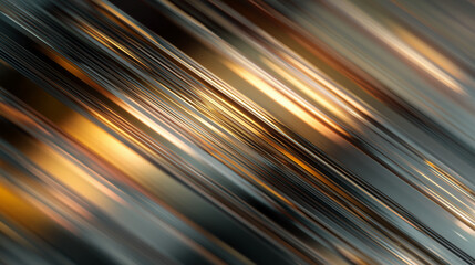 ゴールド光沢ライン抽象背景