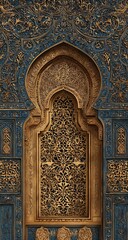 Intricate, ornate archway design
