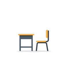 Fototapeta premium School Desk and Chair