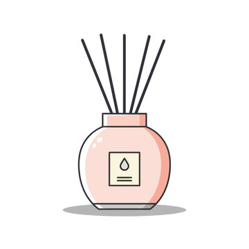 Pink Reed Diffuser for Home Fragrance