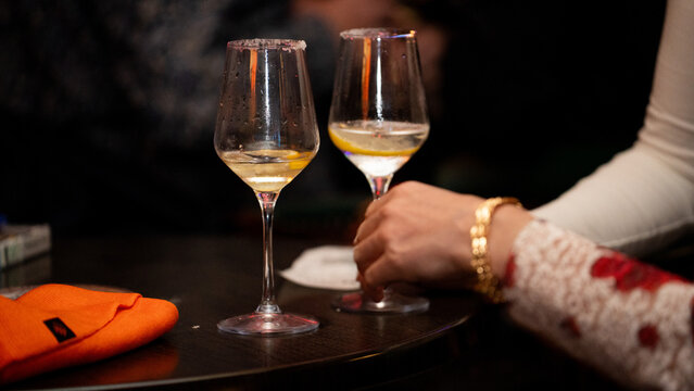 Detail photo of a drink