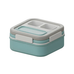 Teal Divided Lunchbox