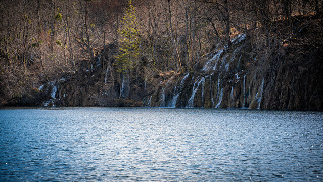 waterfall in forest