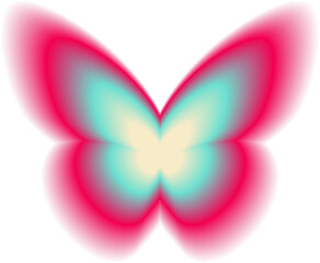 Y2k Gradient Butterfly