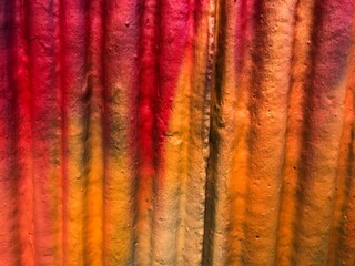 Textured 3d wall red and black street-art graffiti paint wallpaper background web texture