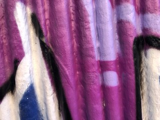 Textured 3d wall blue and purple street-art graffiti paint wallpaper background web texture