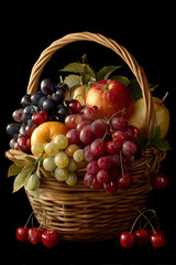 Vibrant and Fresh Fruit Bakets: Perfect for Gifting,Home Decoration, and Healty Snacking