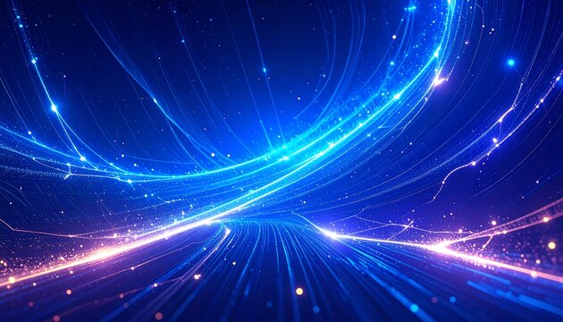 Abstract digital energy flow