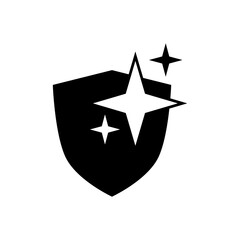 Shield with Shining Stars