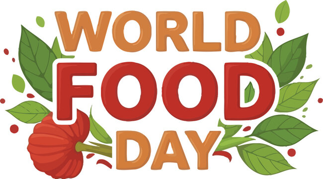 Celebrating world food day with fresh produce and healthy eating habits