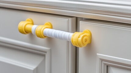 Colorful Baby Proofing Safety Lock for Kitchen Cabinet Doors