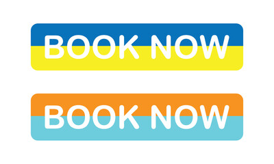 Book now button. web template, speech bubble, banner label book now. sign icon vector illustration . Eps 10. 
